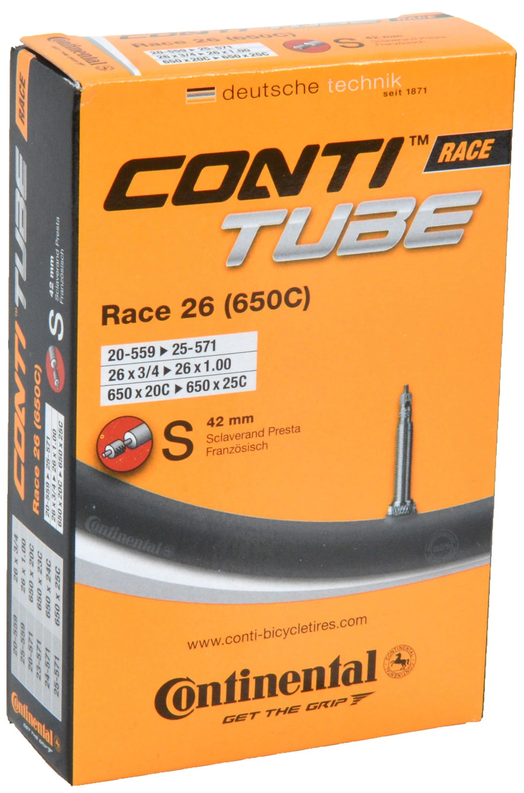 Continental Chambre à Air Race 26 S42 1 Continental Chambre à Air Race 26 S42