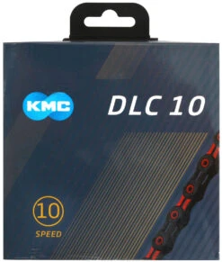 KMC Chaîne X10 DLC 10 Vitesses -Velo Fusion Promos Boutique 02 KMC X10 DLC 10 fach Kette Red a