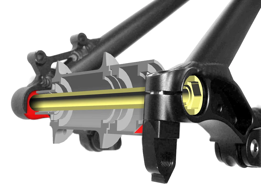 Syntace Axe Creux X-12 135+ (142mm) 2 Syntace Axe Creux X-12 135+ (142mm) – Image 2