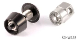 Pitlock Kit 08 Sécurité Pour Patte De Fixation 5 Pitlock Kit 08 Sécurité Pour Patte De Fixation -Velo Fusion Promos Boutique 20101603 Set 06 Black