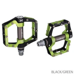 Xpedo Pédales à Plateforme Faceoff 18 11 Xpedo Pédales à Plateforme Faceoff 18 -Velo Fusion Promos Boutique 20112657 XMX18AC 40300194 Faceoff blackgreen beschriftet