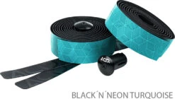 ACID Bande De Guidon RC 3,0 Mm -Velo Fusion Promos Boutique 4 93611 black n neon turquoise