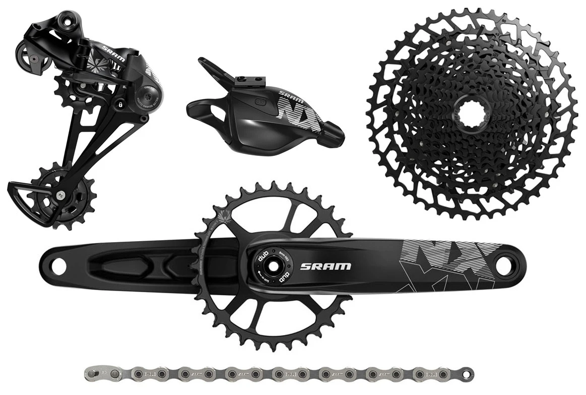 SRAM Groupe NX Eagle DUB 11-50T 12 Vitesses 175mm 1 SRAM Groupe NX Eagle DUB 11-50T 12 Vitesses 175mm