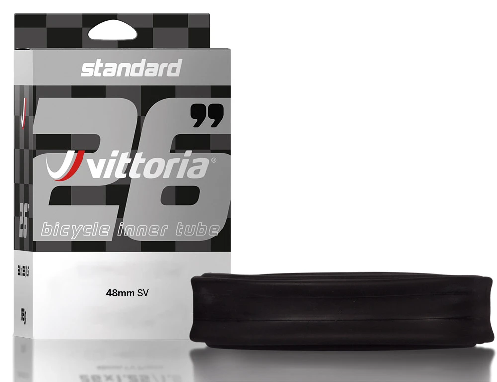 Vittoria Chambre à Air Standard 26" SV 48mm 1 Vittoria Chambre à Air Standard 26" SV 48mm
