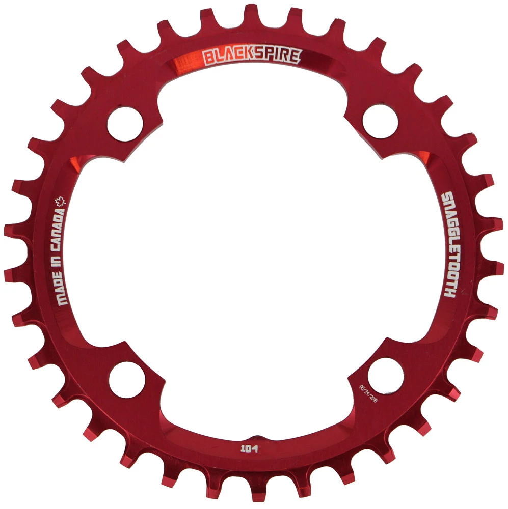 Blackspire Plateau De Chaîne Snaggletooth 104mm 34Z 2 Blackspire Plateau De Chaîne Snaggletooth 104mm 34Z – Image 2