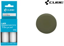 Cube Set De Stylos De Réparation De Peinture OLIVE GREEN -Velo Fusion Promos Boutique Cube Lackreparaturstift Set OLIVE GREEN 2127