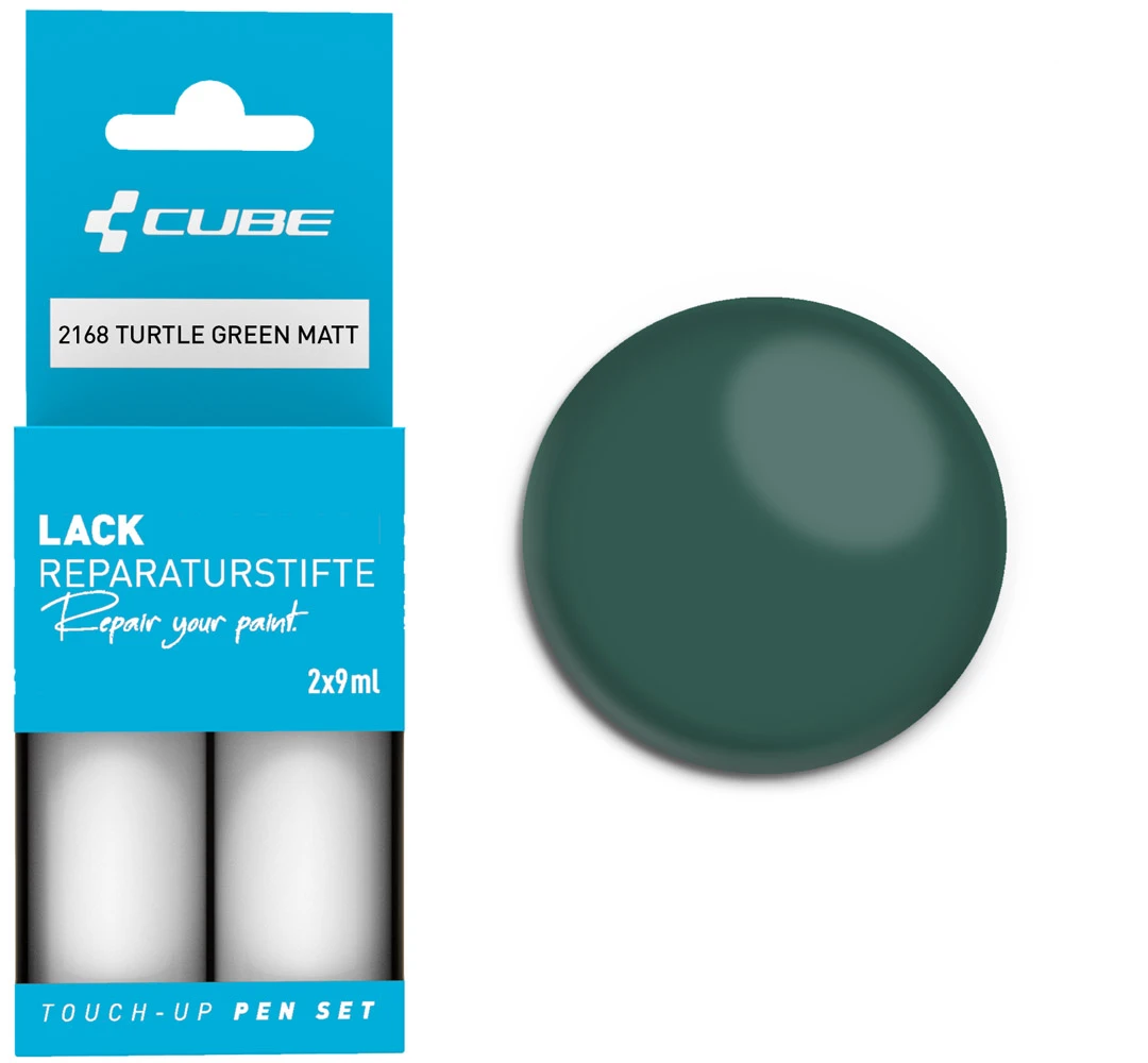 Cube Kit De Réparation De Peinture TURTLE GREEN Matt 1 Cube Kit De Réparation De Peinture TURTLE GREEN Matt