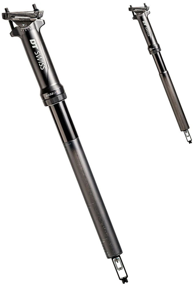 Dt-swiss D 232 One Tige De Selle Vario En Carbone Avec Collier De Serrage L1 Trigger 1 Dt-swiss D 232 One Tige De Selle Vario En Carbone Avec Collier De Serrage L1 Trigger