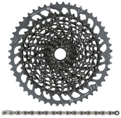 SRAM GX Eagle Kit D'usure XG-1275 Cassette 10-52T+GX Eagle Chaîne 12 Vitesses