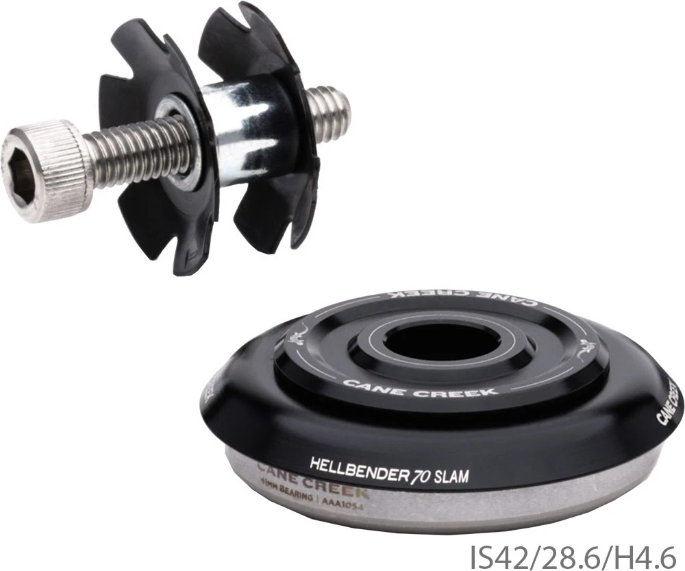 Cane Creek Jeu De Direction Hellbender 70 Slam, Partie Supérieure, 1 1/8 3 Cane Creek Jeu De Direction Hellbender 70 Slam, Partie Supérieure, 1 1/8 – Image 3
