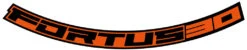 HOPE Fortus 30W 27.5 Decal Kit 9 HOPE Fortus 30W 27.5 Decal Kit -Velo Fusion Promos Boutique Hope Fortus 30W 27 5 Aufkleberset orange
