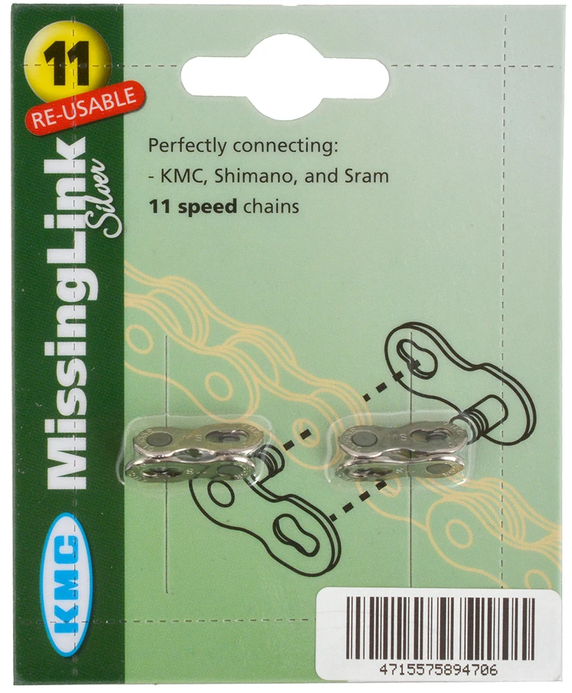 KMC Fermeture De Chaîne X11 EPT MissingLink 1 KMC Fermeture De Chaîne X11 EPT MissingLink