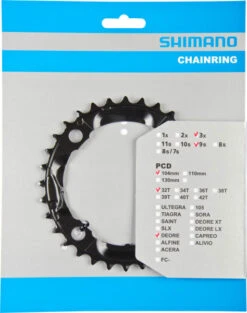 Shimano Plateau DEORE Pour FC-M590/591 32T