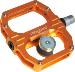 MAGPED Pédales Magnétiques SPORT2 7 MAGPED Pédales Magnétiques SPORT2 -Velo Fusion Promos Boutique Magped Sport 2 Magnetpedale SPORT 100 orange 2