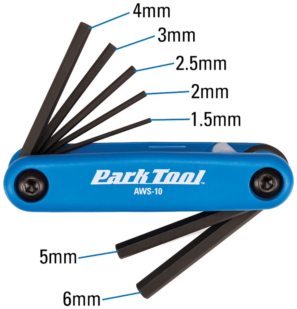 Park Tool Outil De Pliage à Six Pans Creux AWS-10 2 Park Tool Outil De Pliage à Six Pans Creux AWS-10 – Image 2