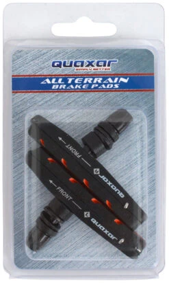 Patins De Frein Groove Cartridge 72mm Noir/rouge -Velo Fusion Promos Boutique Quaxar Groove Cartridge Bremsschuhe 72mm 20058049 2