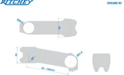 RITCHEY Potence WCS Chicane 9 RITCHEY Potence WCS Chicane -Velo Fusion Promos Boutique Ritchey wcs chicane 31355427029 05