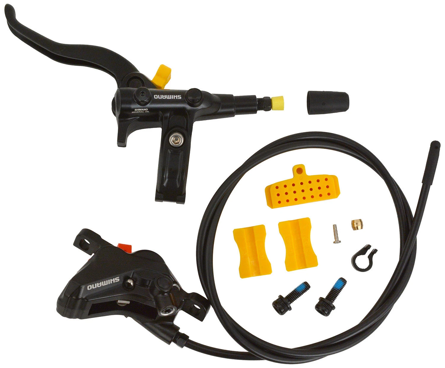 Shimano DEORE BL-M4100+BR-MT420/410 Kit De Freins à Disque 2 Shimano DEORE BL-M4100+BR-MT420/410 Kit De Freins à Disque – Image 2