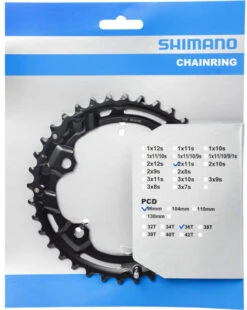 Shimano DEORE FC-M5100-2/M5100-B2 2x11 Vitesses Plateau -Velo Fusion Promos Boutique Shimano DEORE FC M5100 2 M5100 B2 36T Kettenblatt Y0LB98010 a