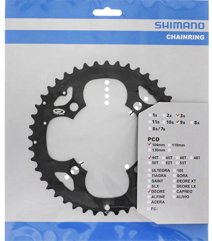 Shimano Plateau DEORE Pour FC-M530/531/532/533/590/591 2 Shimano Plateau DEORE Pour FC-M530/531/532/533/590/591 – Image 2