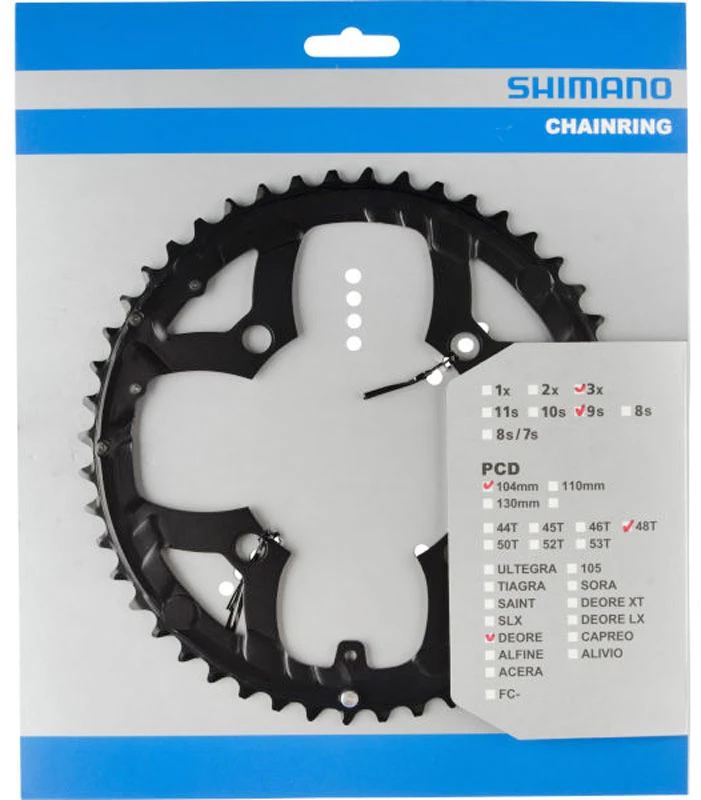 Shimano Plateau DEORE Pour FC-M530/531/532/533/590/591 4 Shimano Plateau DEORE Pour FC-M530/531/532/533/590/591 – Image 4