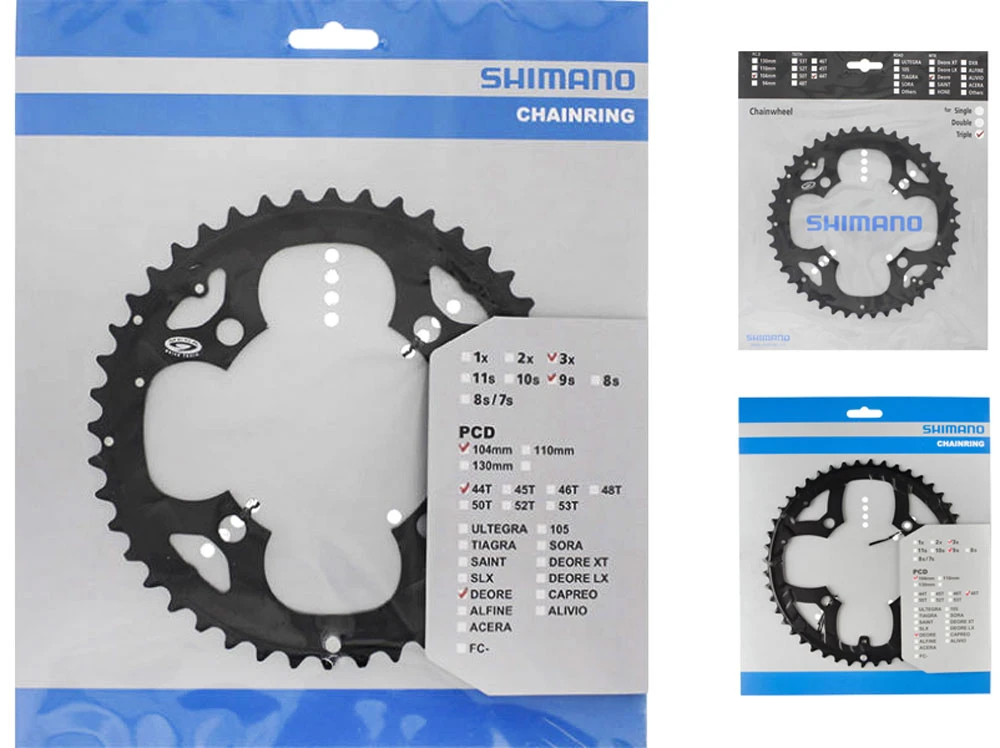 Shimano Plateau DEORE Pour FC-M530/531/532/533/590/591 1 Shimano Plateau DEORE Pour FC-M530/531/532/533/590/591