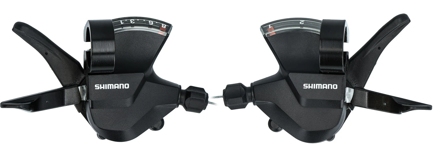 Shimano SL-M315 Kit De Levier De Vitesse 2x8 Vitesses 1 Shimano SL-M315 Kit De Levier De Vitesse 2x8 Vitesses