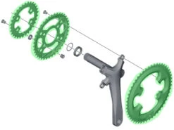 Shimano Plateau De Pédalier TIAGRA FC-4703 -Velo Fusion Promos Boutique Shimano TIAGRA FC 4703 Kettenblat