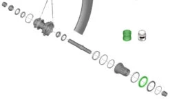 Shimano TL-FH17 Outil De Montage De Bague D'étanchéité -Velo Fusion Promos Boutique Shimano TL FH17 Y1Y100020 c