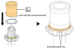 Shimano TL-FH17 Outil De Montage De Bague D'étanchéité -Velo Fusion Promos Boutique Shimano TL FH17 Y1Y100020 d