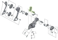 Shimano Unité D'axe Pour Support De Dérailleur RD-M8000 -Velo Fusion Promos Boutique Shimano Achseinheit fur Schaltwerk Halter RD M8000 Y5RT98010 c