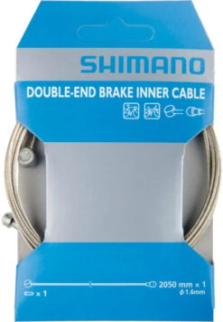 Shimano Câble De Frein MTB/course En Acier 1,6mm X 2050mm