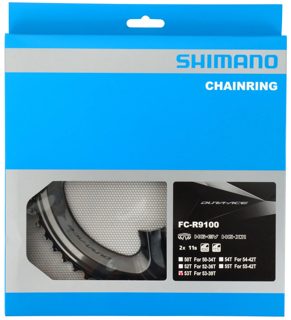 Shimano DURA ACE Plateau Pour FC-R9100 53/39 Dents 3 Shimano DURA ACE Plateau Pour FC-R9100 53/39 Dents – Image 3