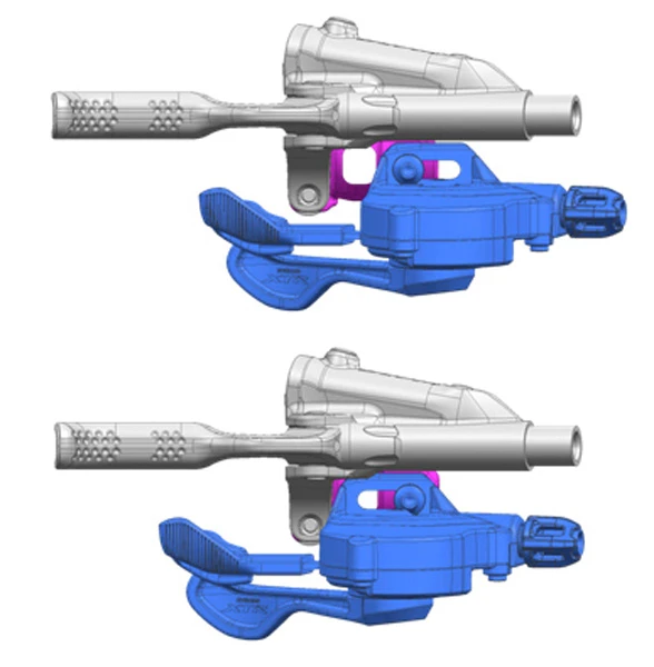 Shimano XTR SL-M9000 I-Spec II Levier De Vitesse 11x Droite 3 Shimano XTR SL-M9000 I-Spec II Levier De Vitesse 11x Droite – Image 3