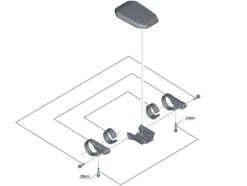 Shimano Écran STEPS SC-E6010 Avec Support 5 Shimano Écran STEPS SC-E6010 Avec Support -Velo Fusion Promos Boutique Shimano Steps Display SC E6010 mit Halter KSCE6010 c