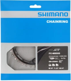 Shimano XT SM-CRM81 Plateau 11 Vitesses Pour FC-M8000 32 Dents -Velo Fusion Promos Boutique Shimano XT 11 fach Kettenblatt SM CRM81 32 Zahne fur FC M8000 1 ISMCRM81A2 c