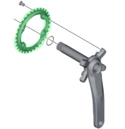 Shimano XT SM-CRM81 Plateau 11 Vitesses Pour FC-M8000 32 Dents -Velo Fusion Promos Boutique Shimano XT 11 fach Kettenblatt fur FC M8000 1 TechDyZ4sohKMDoI2