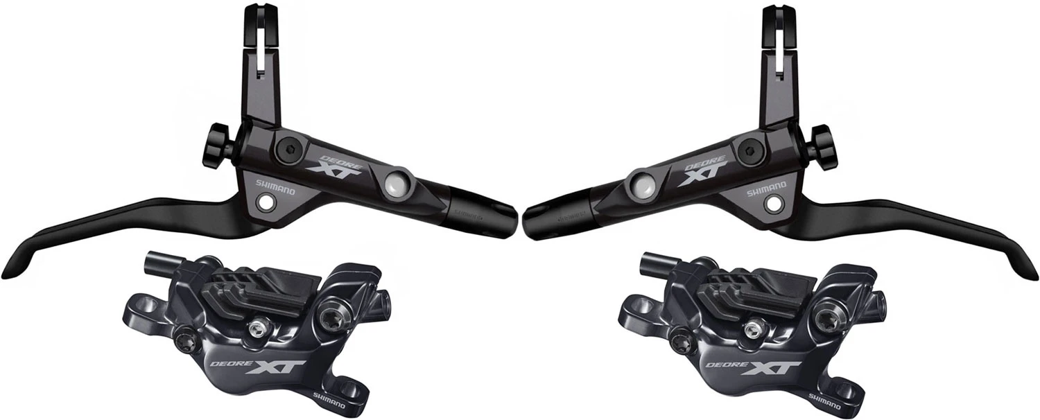 Shimano Jeu De Freins à Disque XT BL-T8100+BR-M8120 1 Shimano Jeu De Freins à Disque XT BL-T8100+BR-M8120