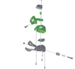 Shimano Boîtier De Base Pour SL-M8000 Sans Indicateur De Vitesse Gauche -Velo Fusion Promos Boutique Shimano XT SL M8000 Basisgehause ohne Ganganzeige links Y03L98040 b