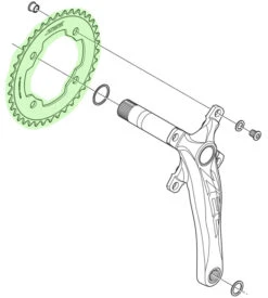 Shimano ZEE Plateau Pour FC-M640/M645 -Velo Fusion Promos Boutique Shimano ZEE Kettenblatt FC M640 M645 20036741 c259ws0fcjwtJ9