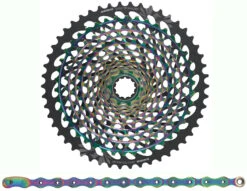 SRAM XX1 Eagle Kit D'usure XG-1299 12 Vitesses Cassette+XX1 Hollow Pin Chaîne 12 Vitesses