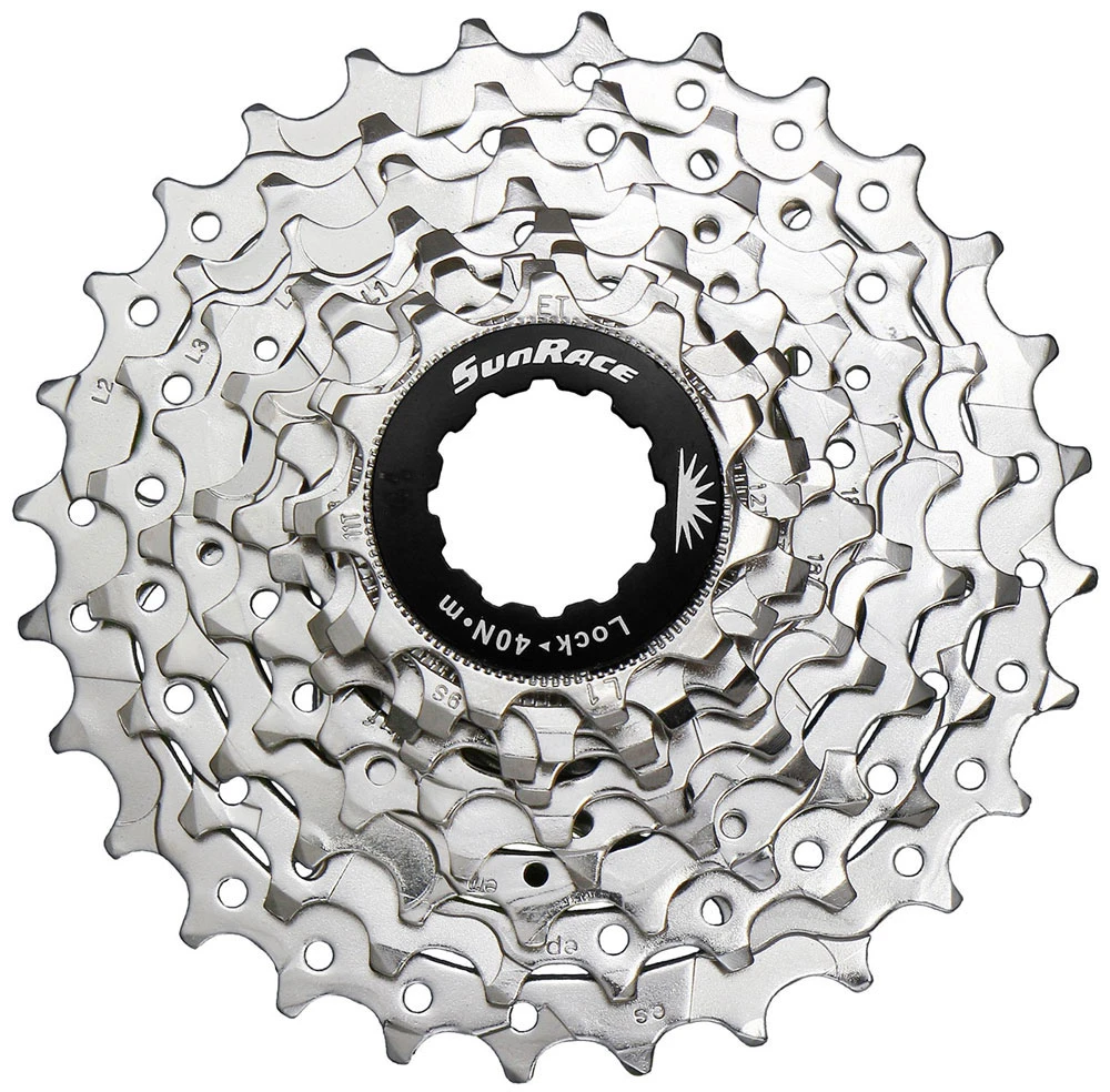 SUNRACE CSR91 Cassette 9 Vitesses 11-28 1 SUNRACE CSR91 Cassette 9 Vitesses 11-28