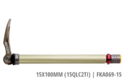 SUNTOUR Q-LOC 2 Axe De Roue Complet 9 SUNTOUR Q-LOC 2 Axe De Roue Complet -Velo Fusion Promos Boutique Suntour 15x100mm 15QLC2Ti FKA069 15