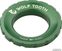 Centerlock Lockring -Velo Fusion Promos Boutique Wolf Tooth Centerlock Rotor Lockring Green 5