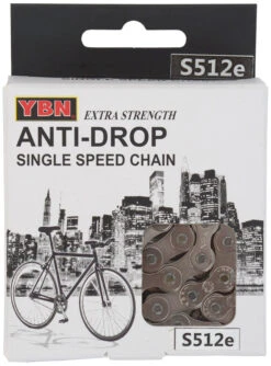 YBN Chaîne Singlespeed E-Bike S512e S2 136 Maillons 1/2 "x1/8 3 YBN Chaîne Singlespeed E-Bike S512e S2 136 Maillons 1/2 "x1/8 -Velo Fusion Promos Boutique YBN Singlespeed E Bike Kette S512ES2 b