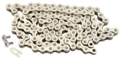 YBN BF410 Chaîne Singlespeed 1/2 X 1/8 Argent
