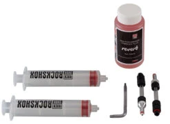ROCKSHOX Kit De Purge Reverb, Huile Hydraulique W2,5 120ml Incluse