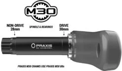 Praxis Works Alba M30 52/36Z Garniture De Manivelle Road -Velo Fusion Promos Boutique praxis works DM A170 X5236 20119988 Alba M30 5236Z Road Kurbelgarnitur 3